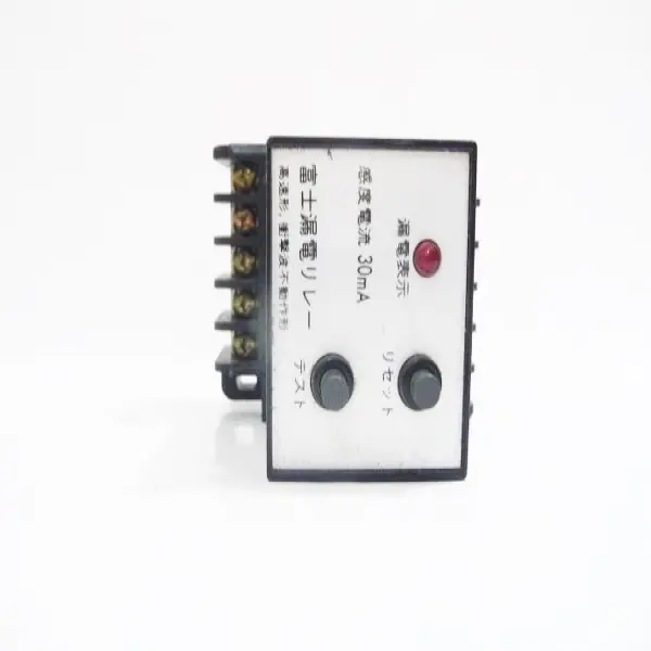 Earth Leakage Relay, AC 100/200V 50/60Hz 2VA, Fuji Japan